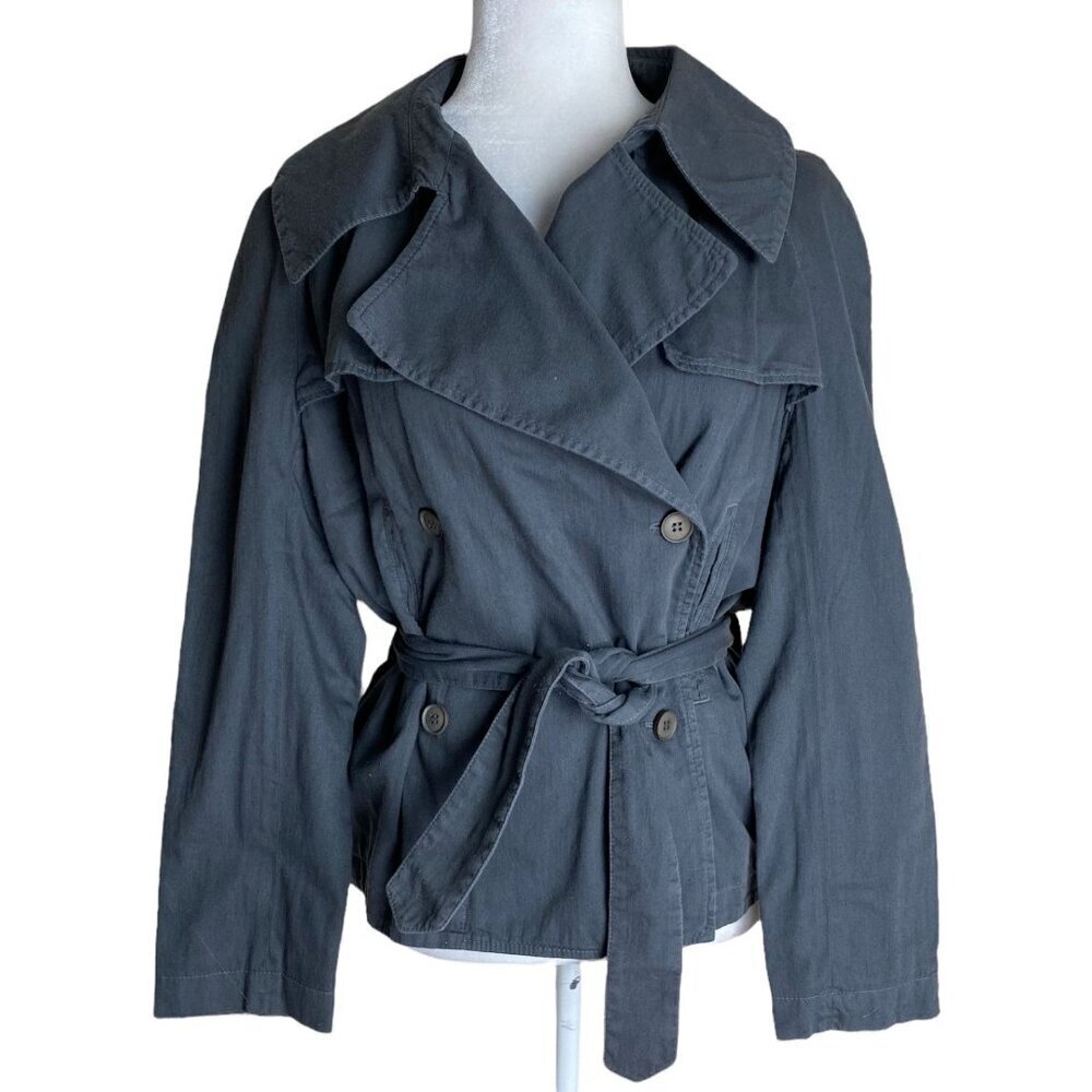Women's Utility Jacket in Charcoal Gray
